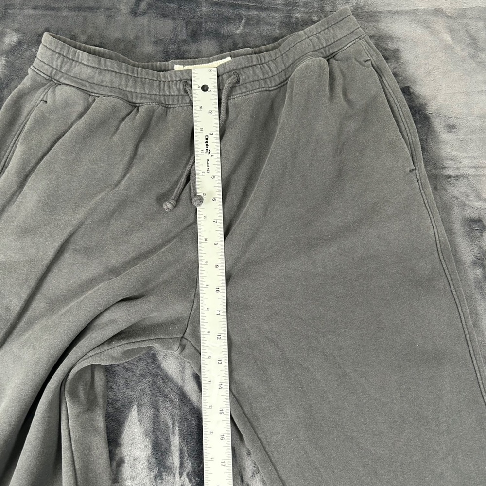 Abercrombie & Fitch Joggers Mens Medium Gray Soft A&F Fleece Sweatpants - Picture 9 of 9
